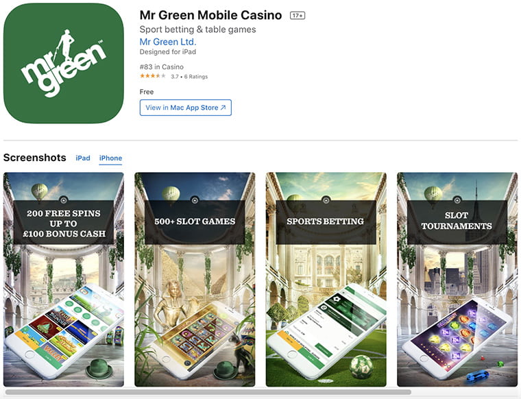 mr green mobile casino